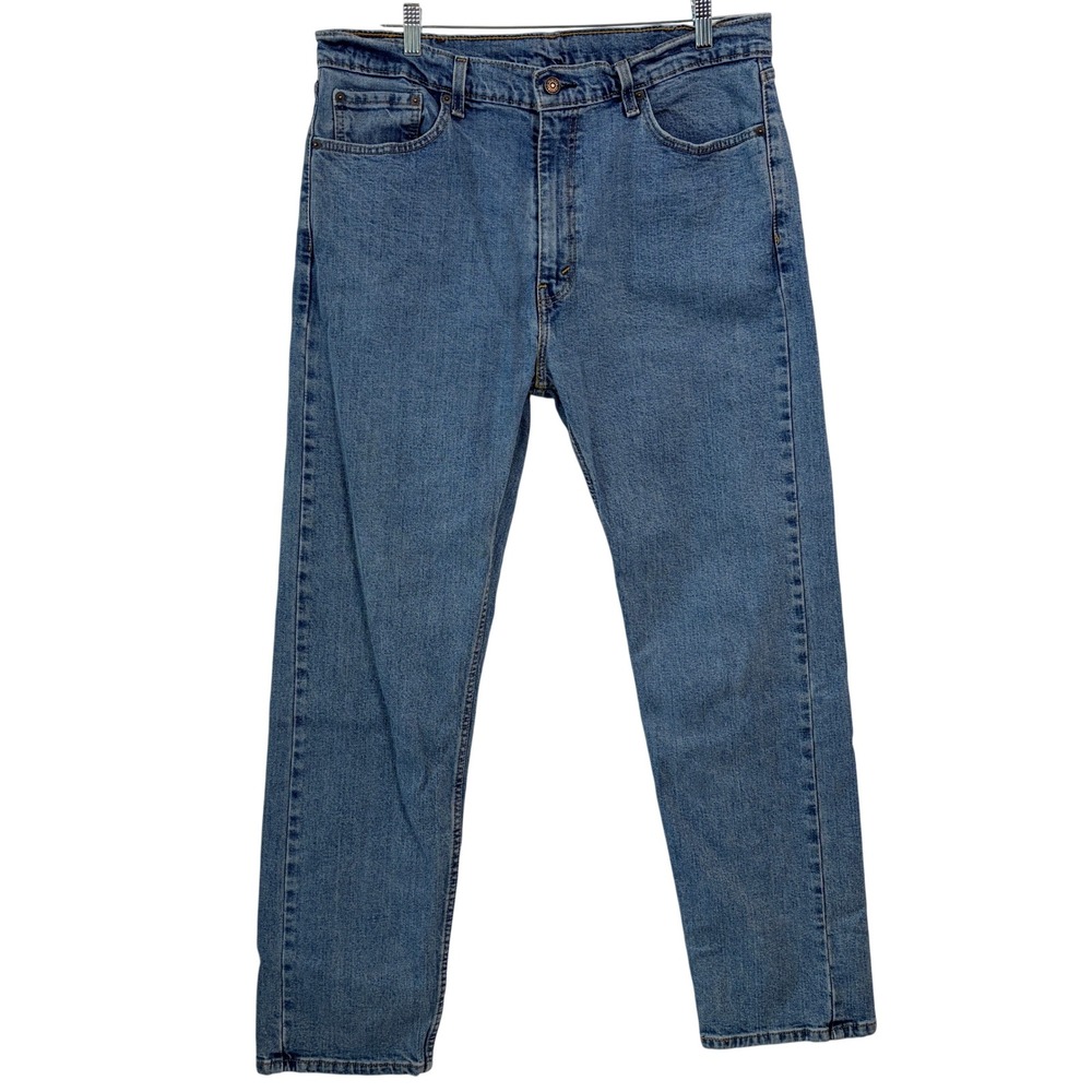Levi's 505 Regular Fit Jeans 38x34 Blue Excellent‎